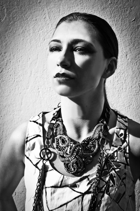 Female model photo shoot of Abigail Nichols by Francisco  Vazquez, clothing designed by Briana Eliza - Designer