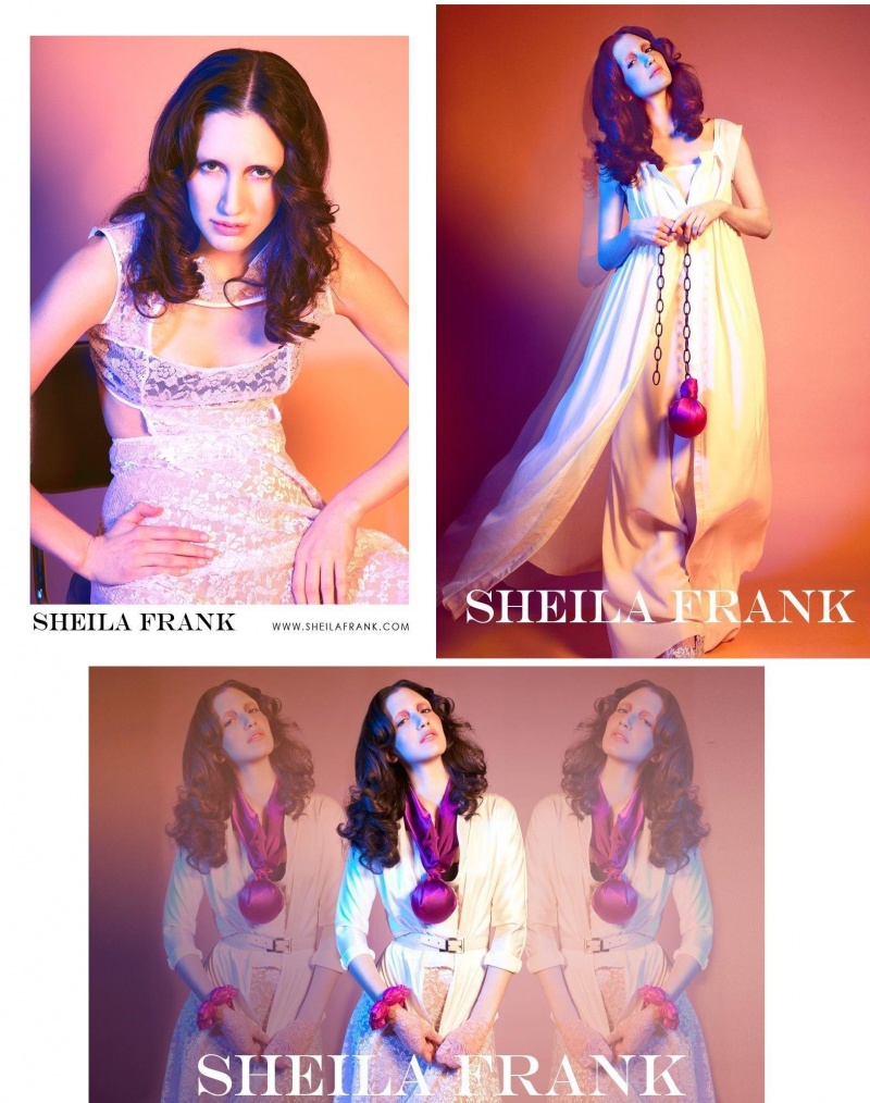 Female model photo shoot of Sheila Frank  and Sam_  by Meg Urbani, makeup by Samantha Lennon Makeup