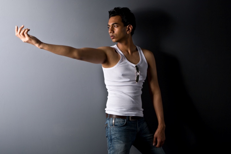 Male model photo shoot of Kai Bhawanibhiek
