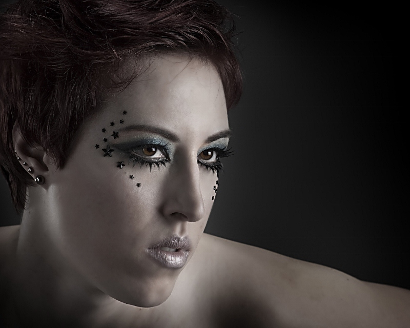 Female model photo shoot of Emily Simone by Look Studios in Look Studios, makeup by Nicole Pilon