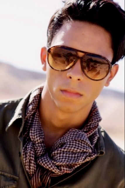 Male model photo shoot of Darion Marquis in las Vegas sand dunes