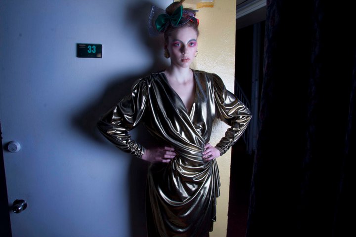 Female model photo shoot of Samantha Blake in motel