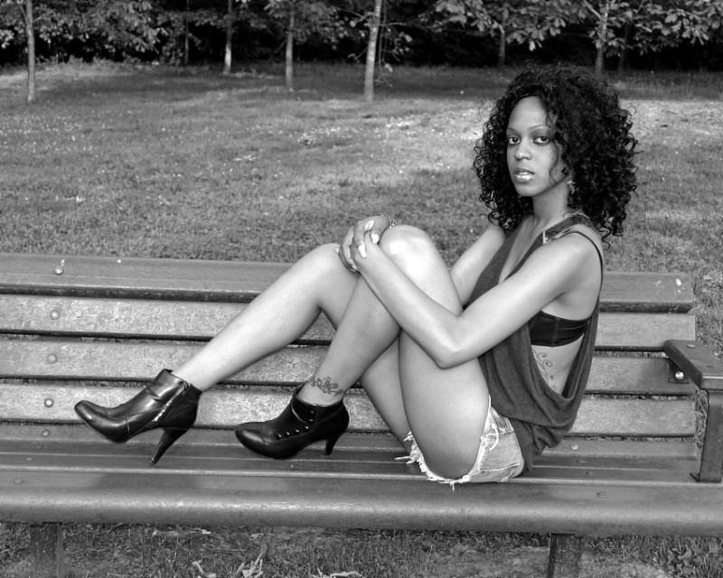 Female model photo shoot of Britney caudle by Ray E Garner in greensboro