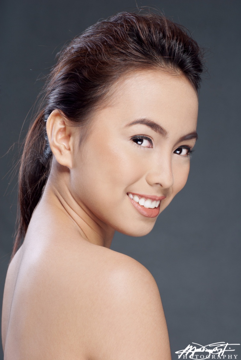 Female model photo shoot of Daf Benosa by Mark Tiu Photography in Camera Cart Studio, Katipunan, makeup by Makeup by Em Smith