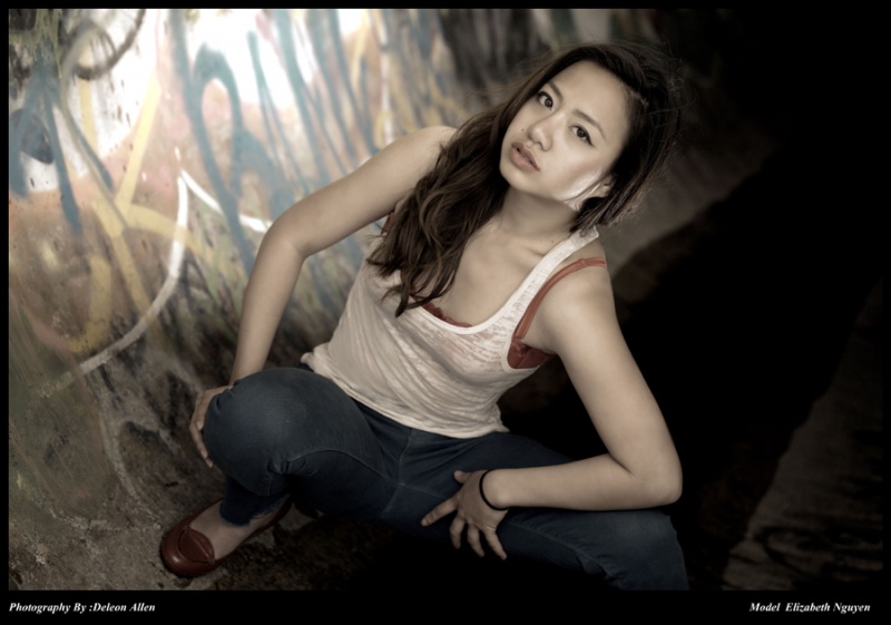 Female model photo shoot of Elizabeth Nguyen by Softouxh