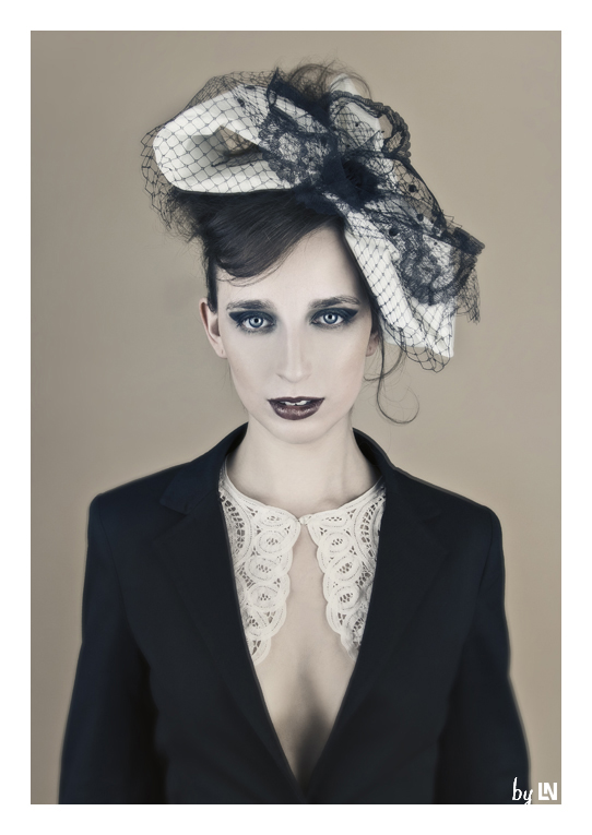 Female model photo shoot of little black rose