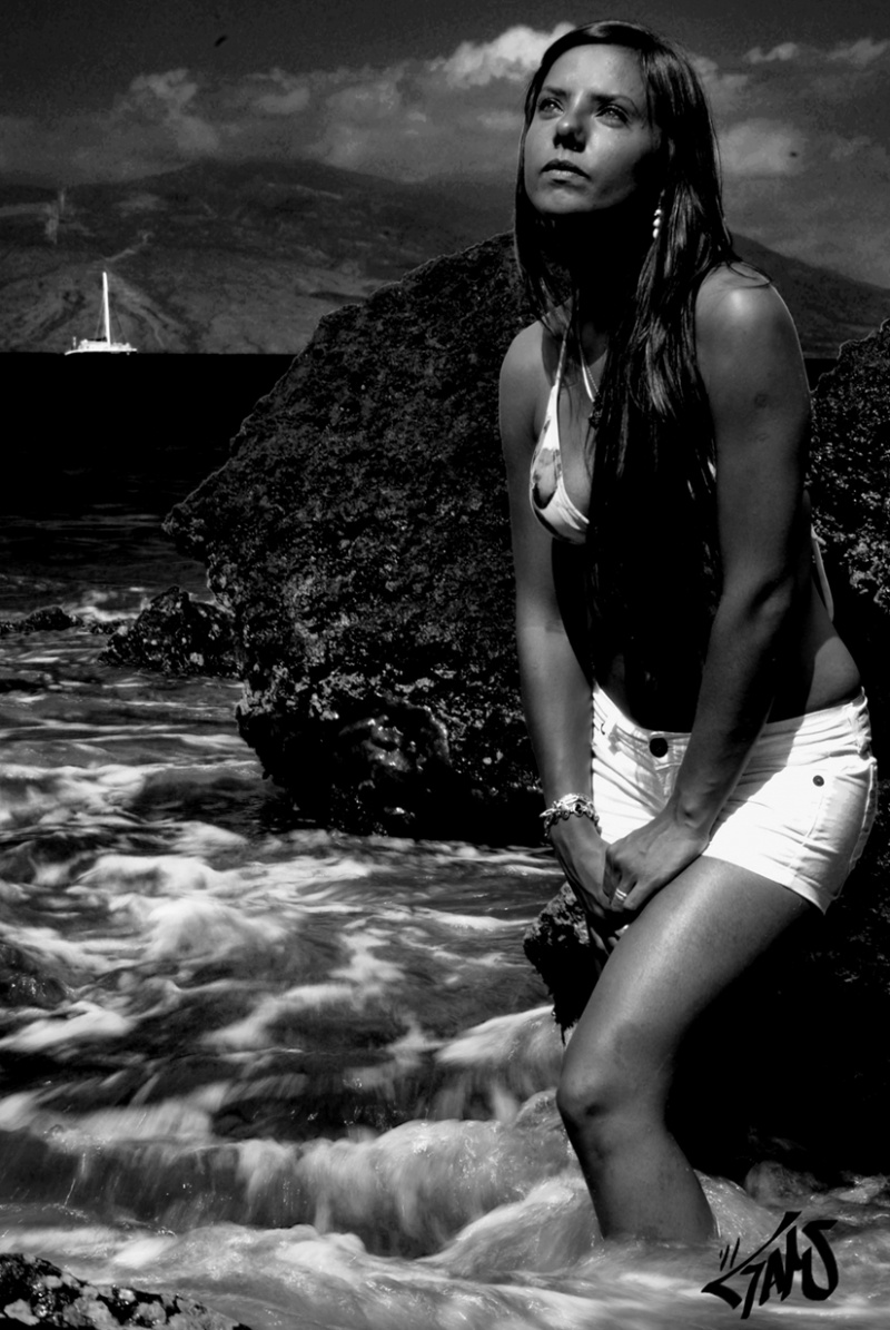 Male model photo shoot of MGams Photography in Black Sand Beach -- Makena, HI