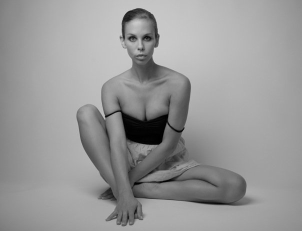 Female model photo shoot of Kerry Champlin in Soho