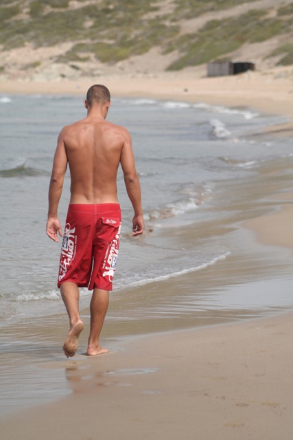 Male model photo shoot of dawe2 in Lara Bay, Cyprus