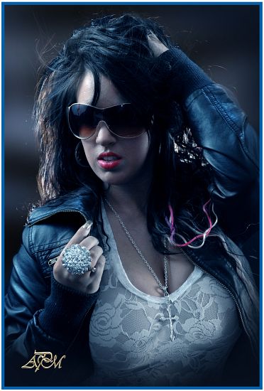 Female model photo shoot of Sireen Black
