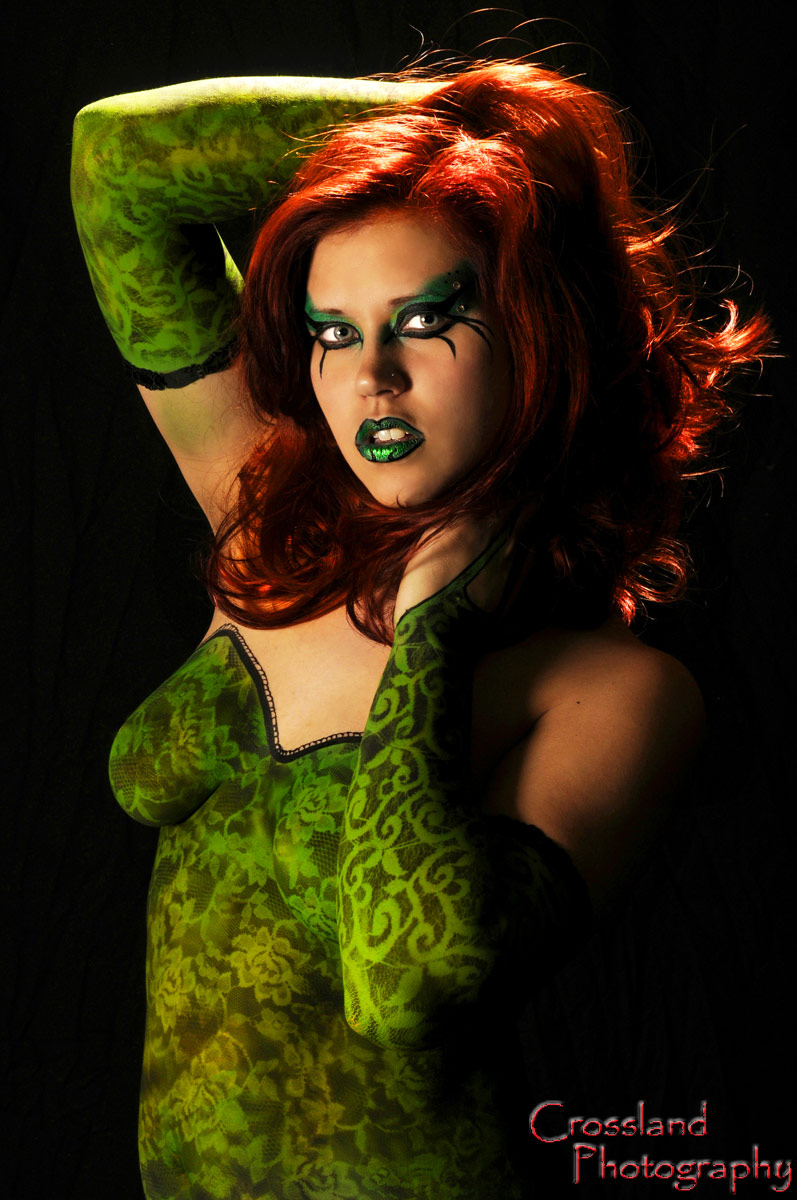 Male and Female model photo shoot of Xland and miss jaci in Denver, Co., body painted by AndersonBodyArtFX