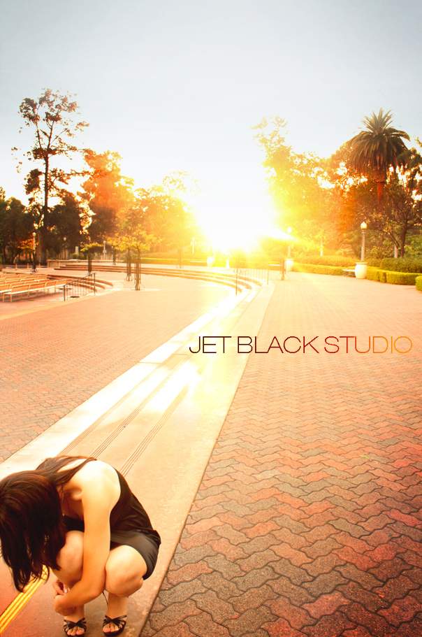 Female model photo shoot of Jet Black Studio in San Diego, California