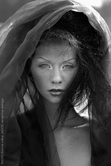 Female model photo shoot of Séraphine Strange