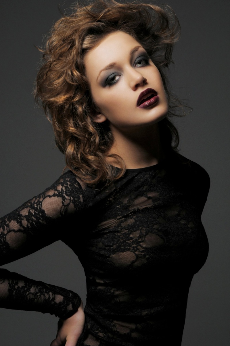 Female model photo shoot of Camille Makeup Artist