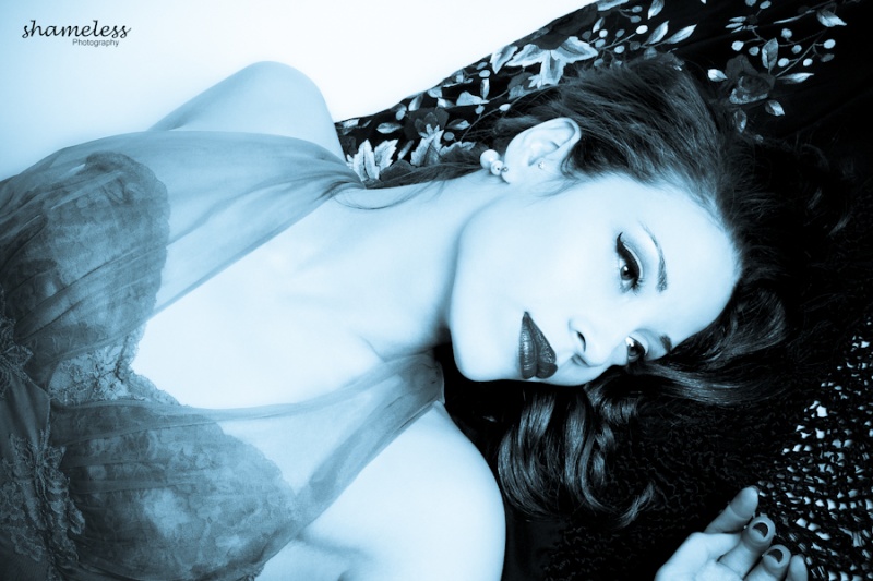 Female model photo shoot of Lolita Vargas in shamless photography studio