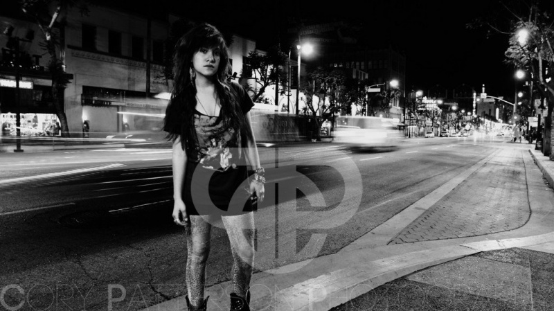 Female model photo shoot of Beah Romero in Hollywood Blvd.