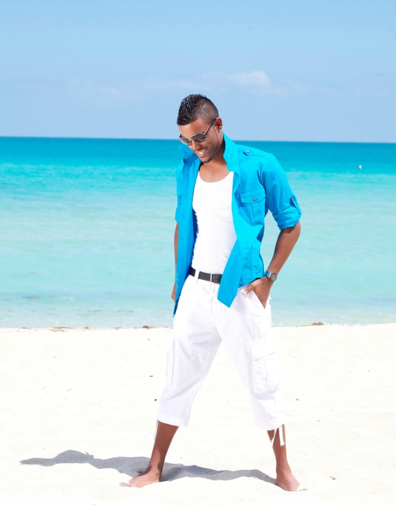 Male model photo shoot of Dane Minott in miami beach