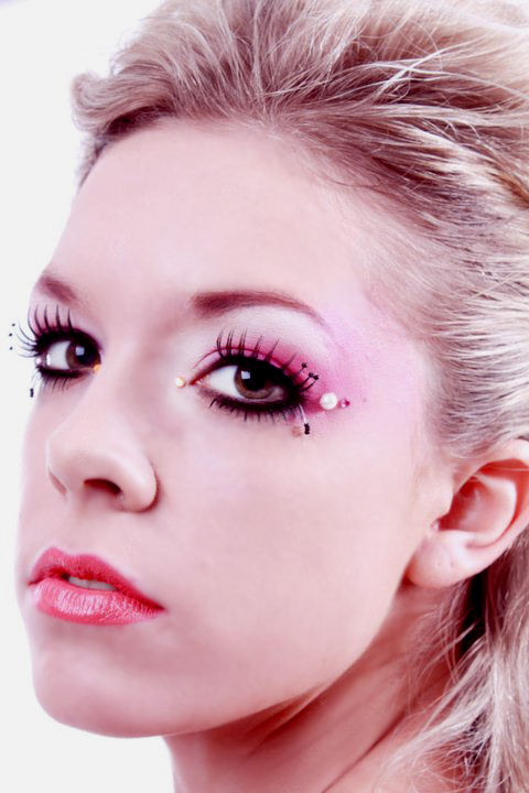 Female model photo shoot of Louisa K Canning, makeup by Courtney Haywood