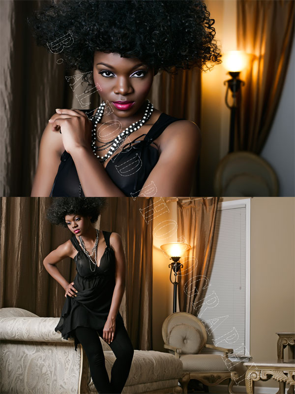 Female model photo shoot of La Tera Gold by Beverli A, hair styled by Evie Johnson, makeup by Renny Vasquez