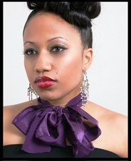 Female model photo shoot of Dollface makeup artist 