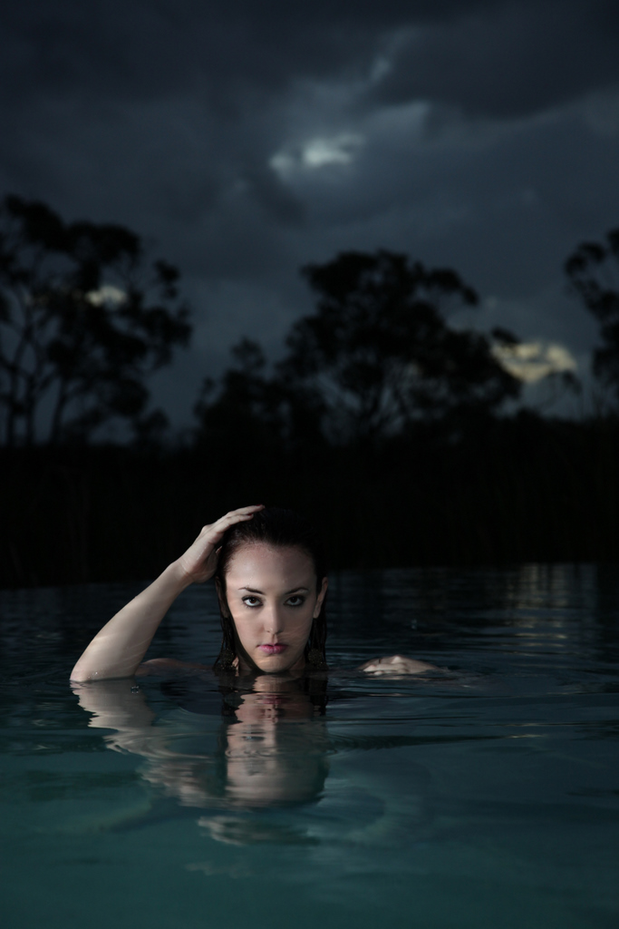 Female model photo shoot of Fifty8 Photography in Noosa, Queensland, makeup by Makeup by Kymarie