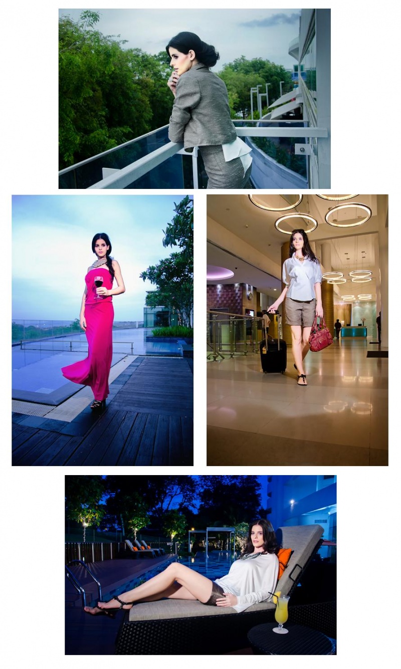 Female model photo shoot of Dora Somogyi by Tuck Loong in Singapore