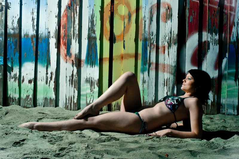 Female model photo shoot of rachel BALLET3 in Cocoa Beach