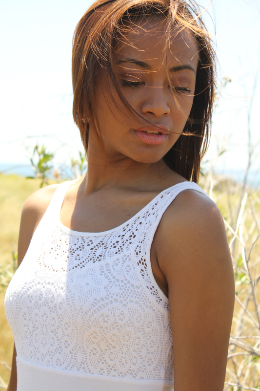 Female model photo shoot of Meagan Nicholson by Information Society in Malibu, CA