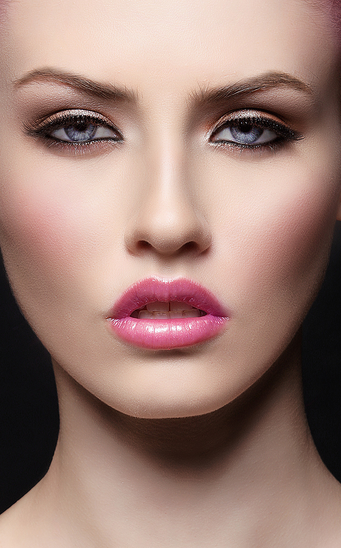 Female model photo shoot of Makeup by Sarah B