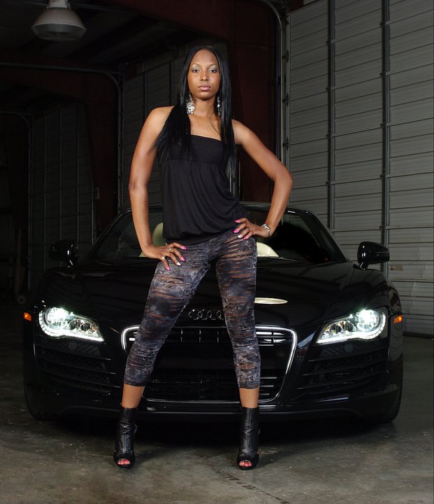 Female model photo shoot of Shenika Nicole in BRIAN HARRIS BMW (BATON ROUGE,LA)