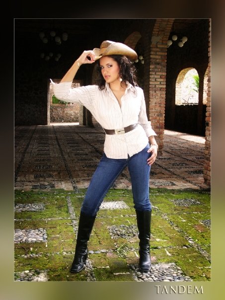 Female model photo shoot of Bianca Pineda in the hacienda