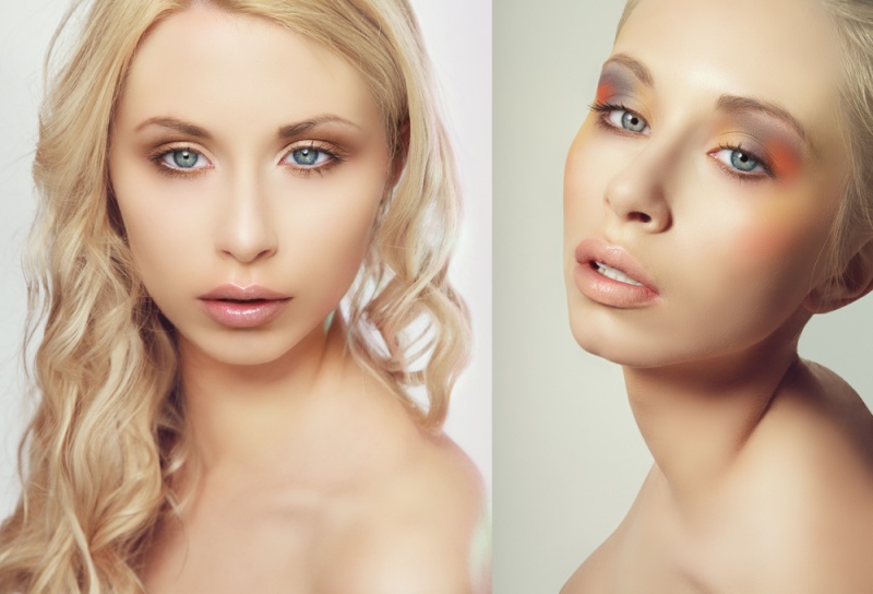 Female model photo shoot of KB Retouch and Elizabeth Konalski by Kristina Vassilieva, makeup by Maya MUA