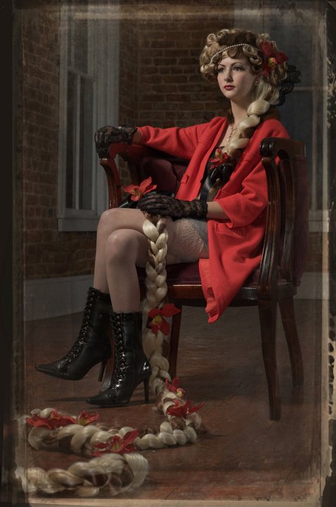 Female model photo shoot of MScroggins by bilbytron, hair styled by Stacey Rippy