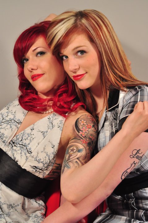 Female model photo shoot of Brenna Mae and Sharon-Lee by RDH Photo in Ottawa, Ontario