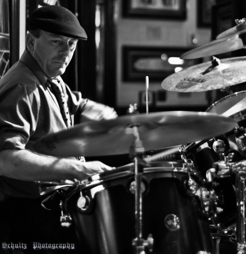 Male model photo shoot of StephenWSchultz in Behind the Drums