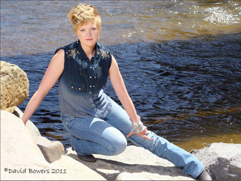Female model photo shoot of SPARROW by Red Cliff Photography in Vail, CO