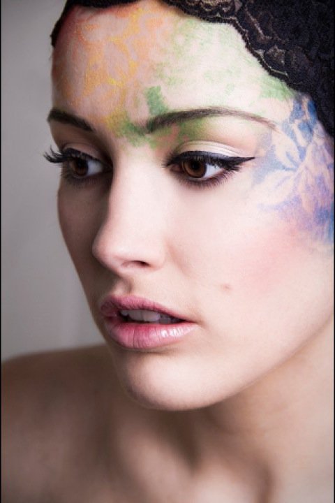 Female model photo shoot of MissChar by Jacqueline Clare Morris, makeup by Kirsty Dolores Makeup 