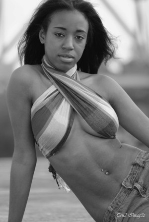 Female model photo shoot of Sharetha Yvette by Tru2 Imag3z