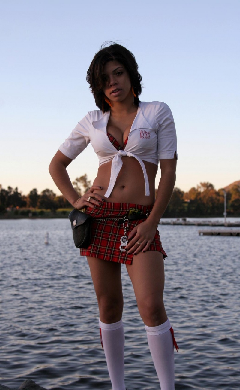 Female model photo shoot of Rubi Shena in Lake Murray, Ca