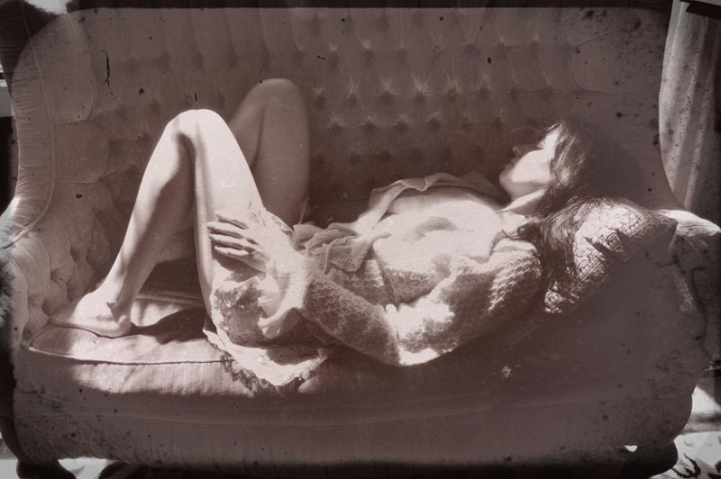 Female model photo shoot of Emmanuela de Leon in on location: upscale bed and breakfast