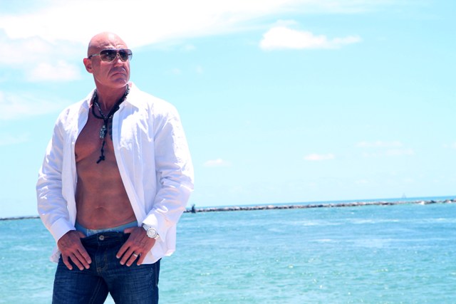 Male model photo shoot of Joao Marcello in South Beach, FL