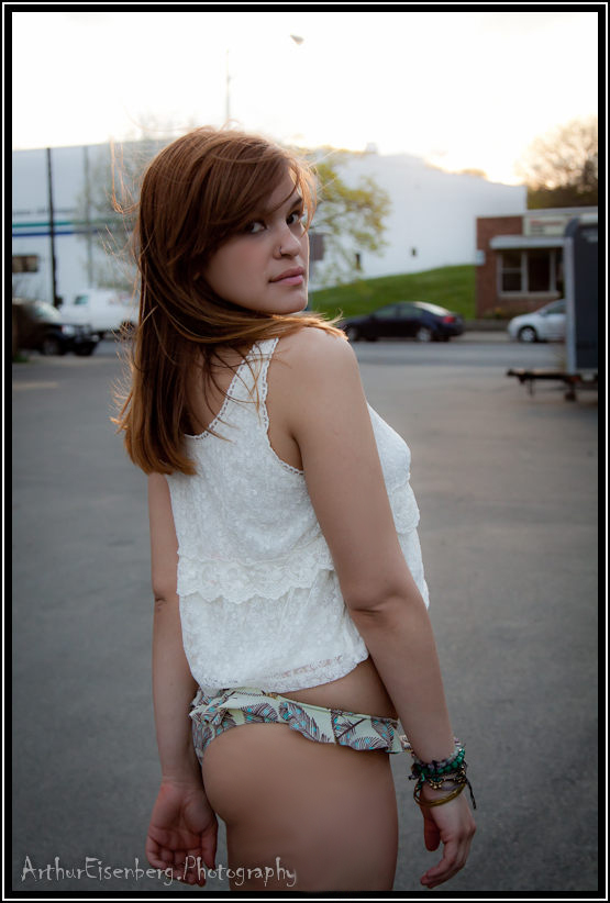 Female model photo shoot of britneyheston by NYCArthur