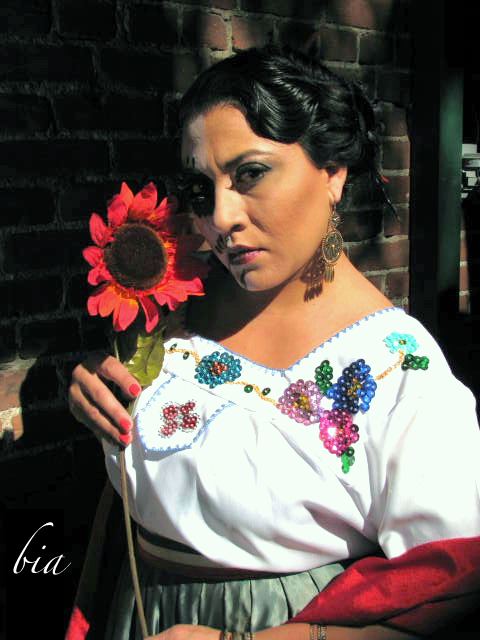 Female model photo shoot of Bia_Artistry in Wokano's: Pasadena, CA