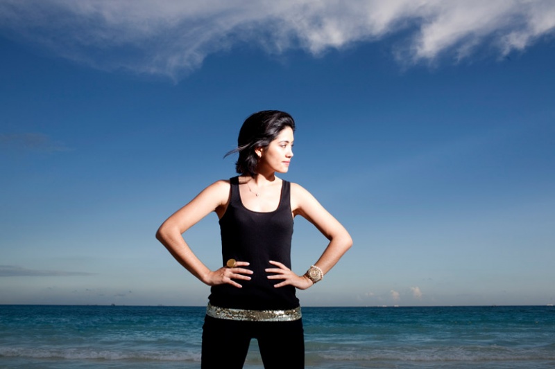 Female model photo shoot of Mariate in Playa del Carmen