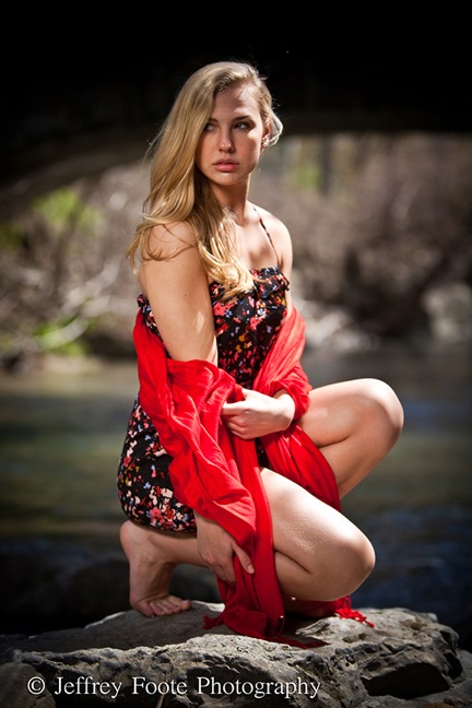 Female model photo shoot of belladonna
