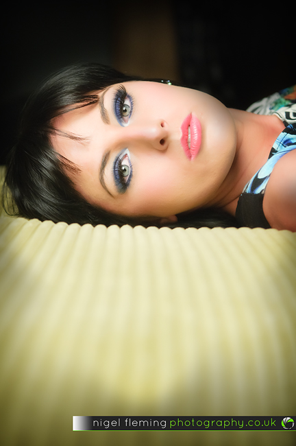 Female model photo shoot of Danni Boyd-Clernon in Linen Green