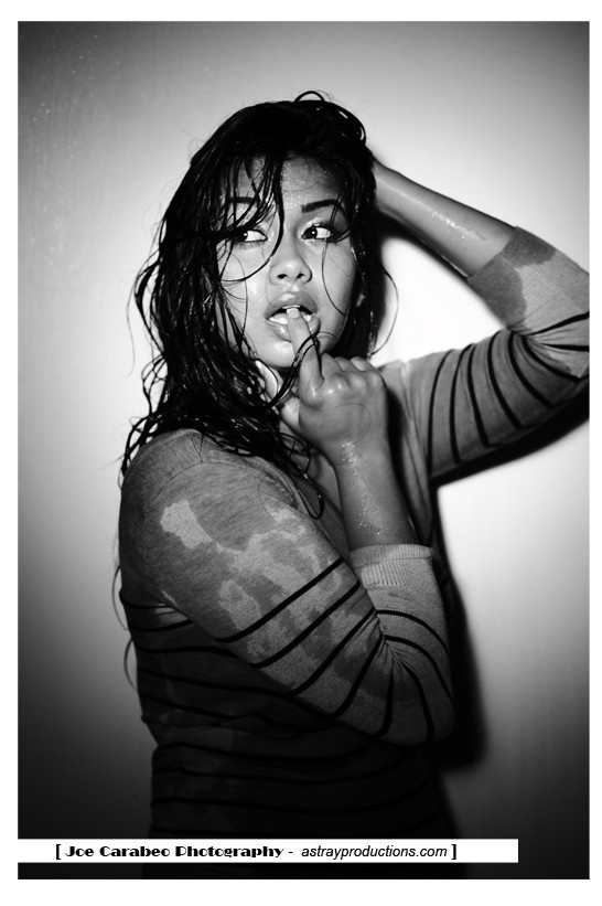 Female model photo shoot of TrishaahsirT by Joe Carabeo, makeup by Makeup By Kevan 