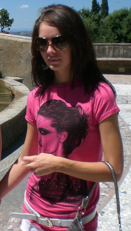 Female model photo shoot of Andreea MUA in Rome, Italy