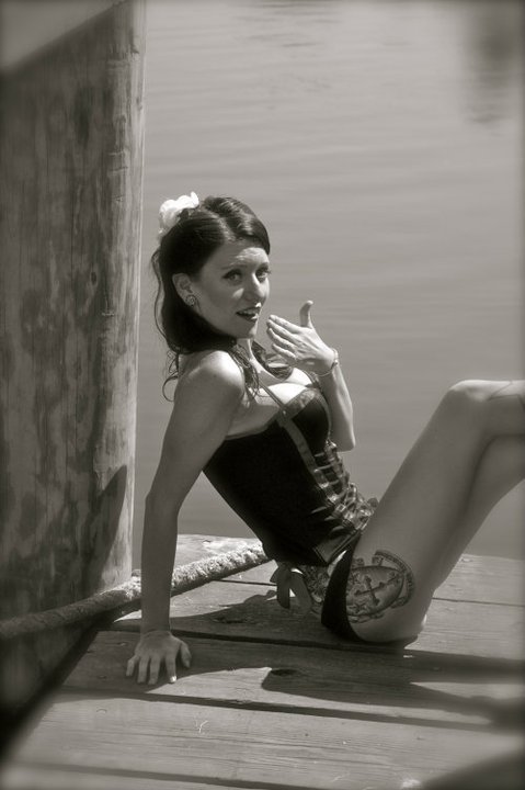 Female model photo shoot of Delaney Anne in Hyannis Harbor, MA
