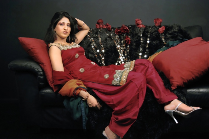 Female model photo shoot of Jiya Khan in London